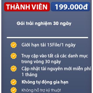 Premium Membership 1 tháng