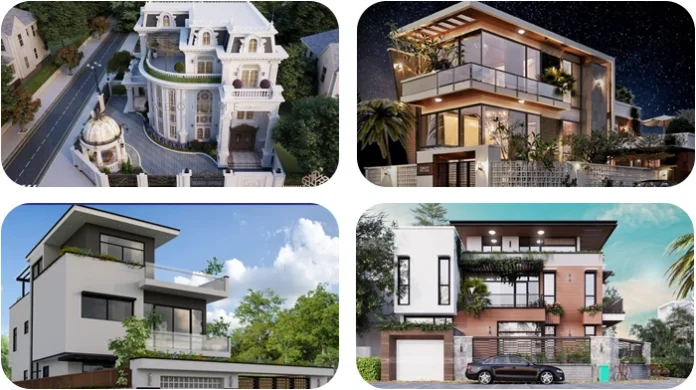 Thư viện SketchUp ngoại thất