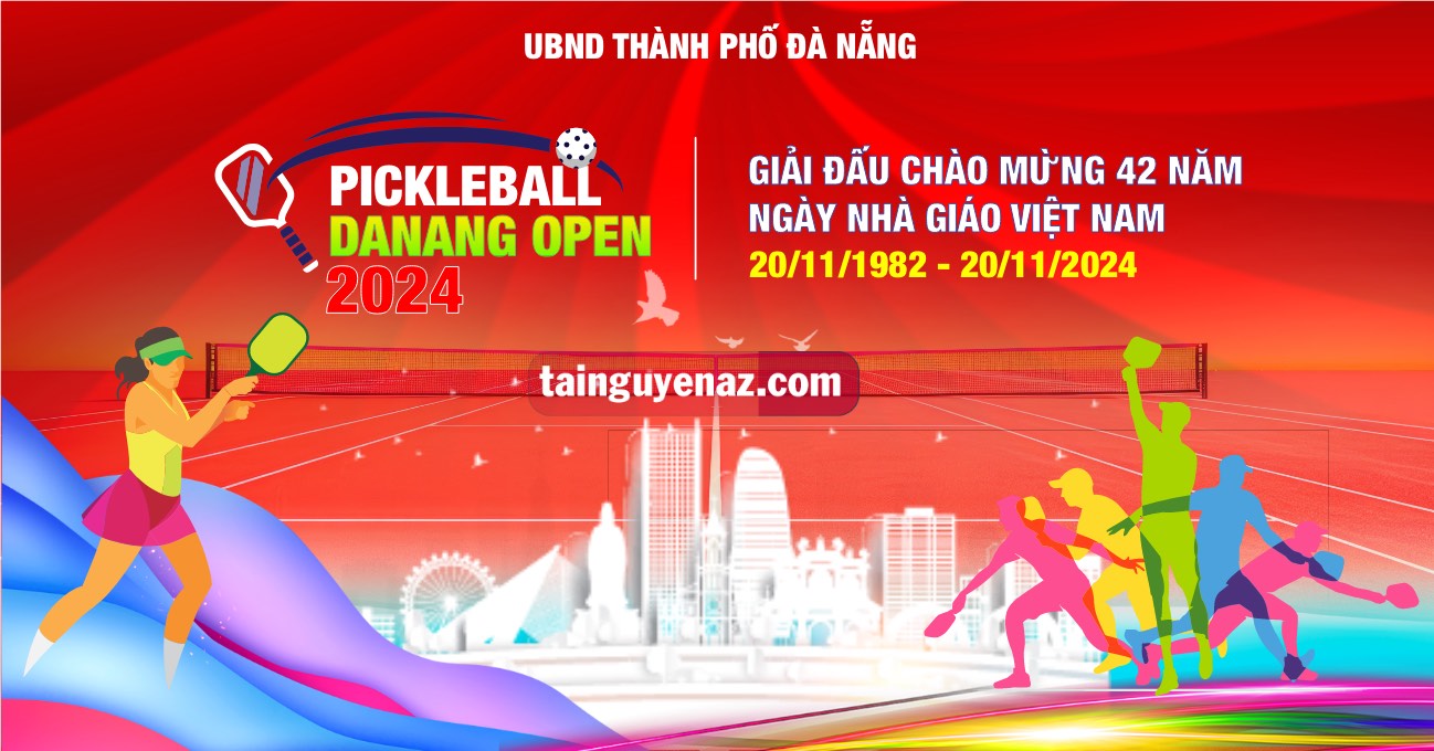 Tải Backdrop Pickle Ball Đẹp Nhất, mẫu phông nền pickle ball